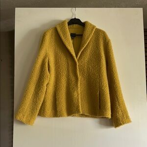 Eileen Fisher Yellow Bouclé Women's